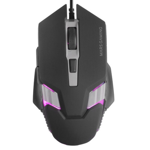 MOUSE MARS GAMING MM024 RGB FLOW 4000 DPI AJUSTABLE 6